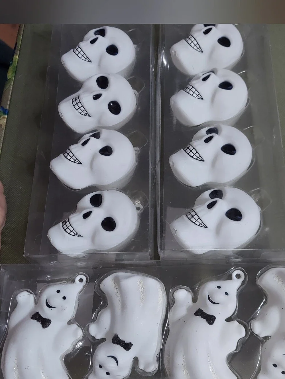 Ashland Halloween Ornament Bundle w/Skulls & Ghosts NWT